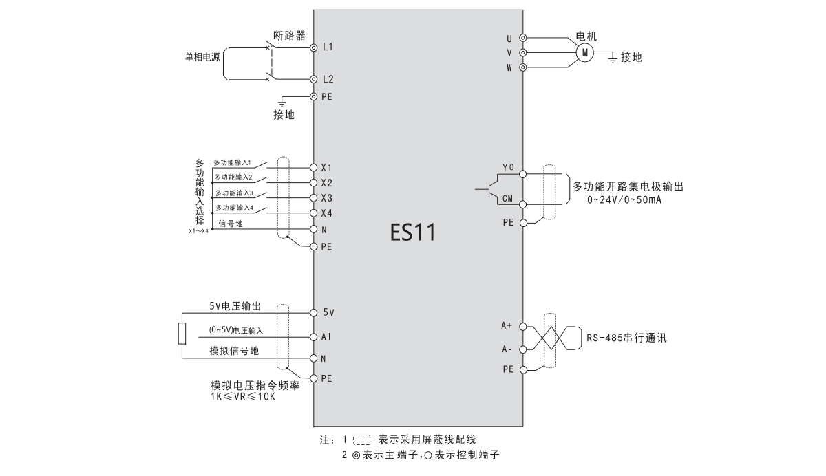 接线示意图